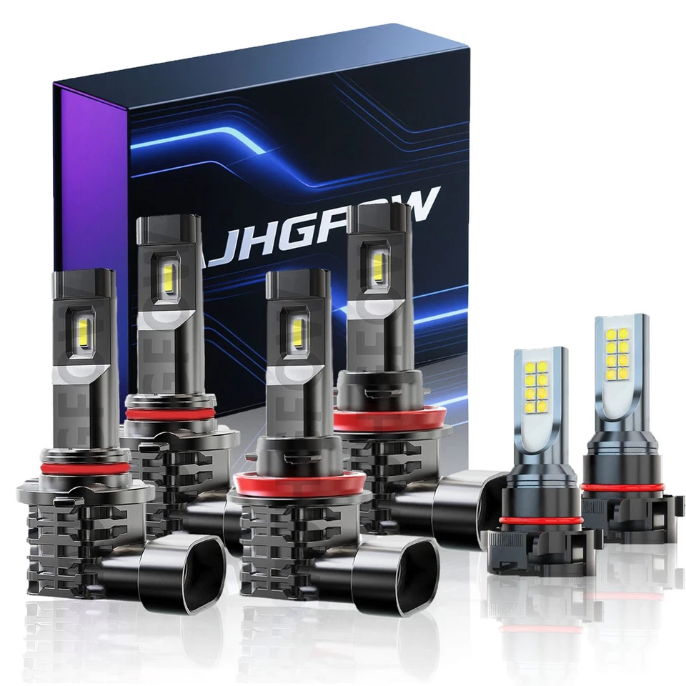 6x bombillas LED súper brillantes para GMC Sierra 1500 2500HD 3500HD 2007-2019 Foto 1 de 1