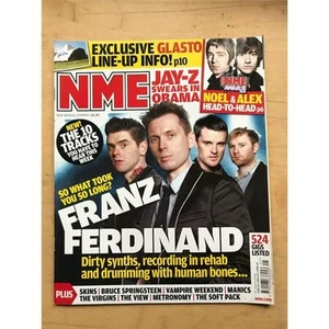 FRANZ FERDINAND NME MAGAZINE JANUARY 31 2009 FRANZ FERDINAND COVER WITH MORE INS - Picture 1 of 2
