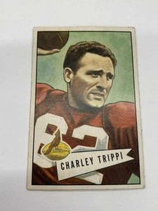 1952 Bowman Charley Trippi #12 Chicago Cardinals Very Good (VG) - Picture 1 of 2