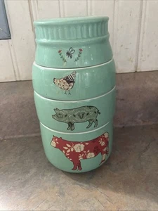 Mason Jar Stacking Measure Cups Live Simply Amylee Weekes Wonderful Condition!! - Picture 1 of 7