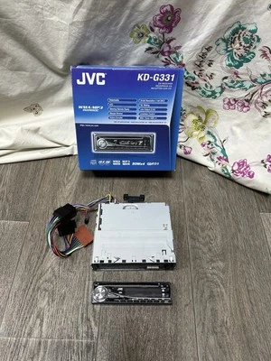 JVC KD-G331 Single Car Stereo With Box - Image 1 of 4