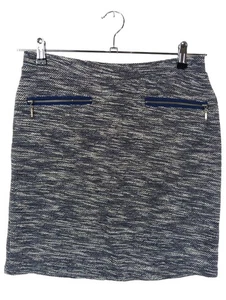 C&A Falda Tweed Mujeres Falda Talla EU 36 gris claro look casual - Imagen 1 de 5