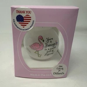 Herzgeschenke "Du bist ein Flamingo in einer Welt voller Tauben" von Teresa Dillards - Bild 1 von 6