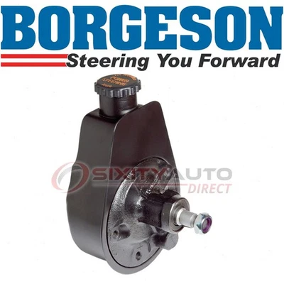Borgeson Power Steering Pump for 1964-1974 Chevrolet Malibu - Hoses Pumps  yq - Image 1 of 4