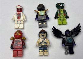 LEGO Legends of Chima Minifigure Rizzo Ninjago Kai Lennox Spitta Lot