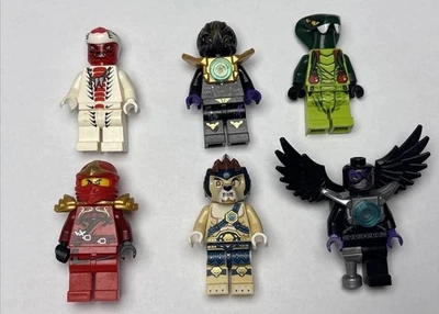 LEGO Legends of Chima Minifigura Rizzo Ninjago Kai Lennox Spitta Lote Foto 1 de 2