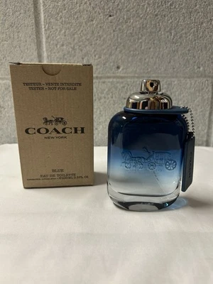 Coach Blue for Men EDT 100ml Tester – New Unused – Minor Cap Crack – Authentic  - Image 1 of 4