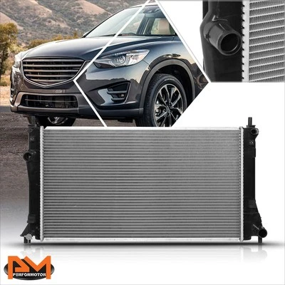 Radiador de refrigeración estilo OE de núcleo de aluminio para 12-17 Mazda 5 AT/MT 2,5 L4 DPI-13220 Foto 1 de 4