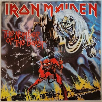 VINTAGE VINYL = Iron Maiden = The Number Of The Beast - Image 1 of 4