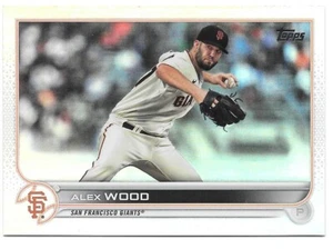 2022 Topps Serie 2 ALEX WOOD Rainbow Foil - SAN FRANCISCO GIANTS - #494 - Foto 1 di 1