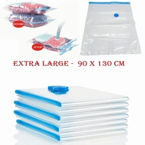 Vaccum Bag Zip Lock Size 90 X 130cm - Picture 1 of 5