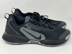 Nike Juniper Trail 3 GTX Black FV2336 001 Men's Size 10 - Picture 1 of 6