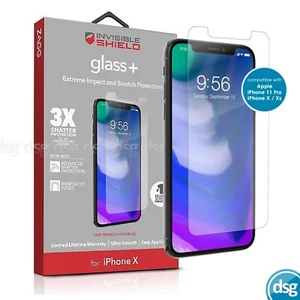 ZAGG InvisibleShield Glass+ Screen Protector for Apple iPhone 11 Pro / X / Xs - Picture 1 of 6