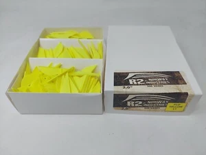 2,0" Flo Yellow Raptor II R2 Flügel Q2i Norwegen Industries: Großpackung 500 Stück - Bild 1 von 6