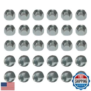 30Pcs Boat Trailer Lug Nuts 1/2-20 Inch, 509 Tire Lugs Wheel Nuts 1/2 20 Open - Picture 1 of 4