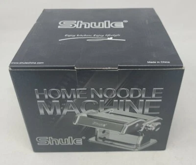 🔥 Shule Home Pasta Maker • Stainless Steel Pasta Noodle Roller Machine • New - Image 1 of 4
