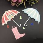 Umbrella, Rainshoes Metal Cutting Die Set , Embossing ,Craft Scrapbooking. H141
