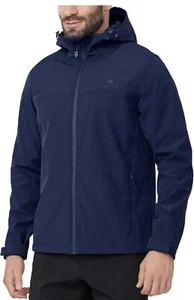 CAMEL CROWN Mens Softshell Jacket Fleece Lined Waterproof Windproof size XL - Picture 1 of 6