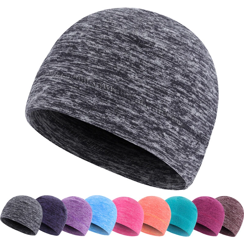 Gorra térmica calavera casco forro absorbente de sudor ciclismo correr sombrero para hombres mujeres Foto 1 de 4