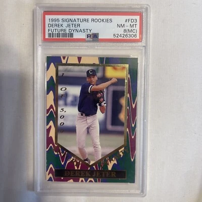 1995 Derek Jeter Signature Rookies Future Dynasty FD3 1 Of 5000 MINT F1571 - Image 1 of 2
