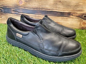 Scarpe mocassini slip on PIKOLINOS KIEV in pelle nera da uomo taglia 41 US 8 Made Spain - Foto 1 di 23
