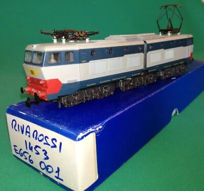 Rivarossi 1453  - Loco Elettrica FS 656 001 "Caimano" - cnfz. non originale - Immagine 1 di 4