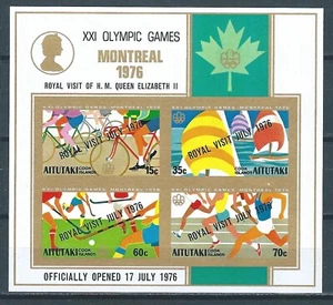 Cook Islands,1976,Olympic,OVERPRINT,IMPERF. MNH,not listed - Picture 1 of 1