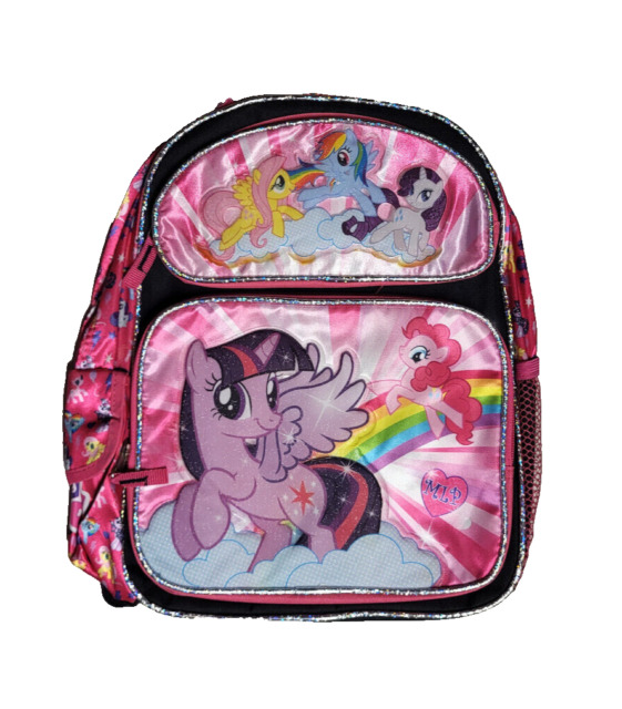 MOCHILA GUARDERIA MY LITTLE PONY ADAPTABLE A CARRO 270X220X100 MM