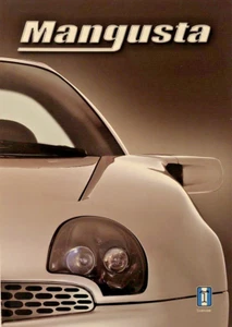 2000 DeTomasso Mangusta Brochure - Picture 1 of 2