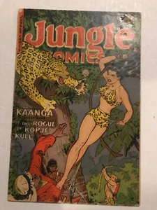 JUNGLE COMICS #151: Fiction House Aug 1952 GD+; GGA, Kaanga, Tiger Girl Story - Bild 1 von 21
