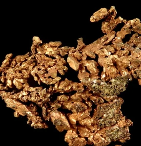 NATIVE COPPER crystals !!! - KAZAKHSTAN Karagandy Province ITAUZ MINE /pa143 - Picture 1 of 12