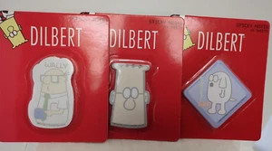 2008 Dilbert lotto di 3 note appiccicose 64 fogli Dilbert, Wally, Dogbert - Foto 1 di 10