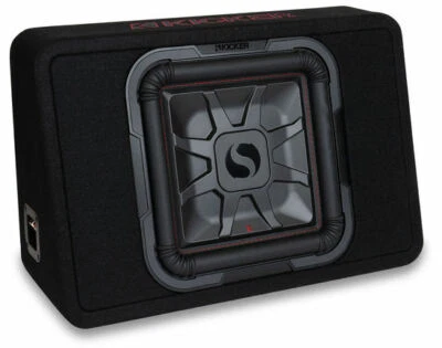 Kicker 46TL7T122 12" 1200-Watts Solo-Baric Subwoofer Sub Thin Profile Enclosure - Image 1 of 4