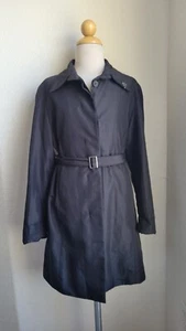 Huckleberry Kooki Elegant Lightweight Girls Child's Black Coat Kids size 8-9 - Picture 1 of 12