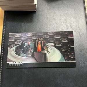 Star Wars Epsidode 1 The Phantom Menace 3di WideVision Topps 25 Galactic Senate - Picture 1 of 2