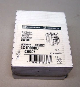 Telemecanique Schneider Schütz LC1D09BD 4KW 24VDC NEU/OVP - Bild 1 von 1