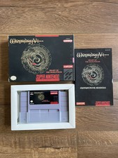 Super Nintendo SNES Wizardry V Heart Of The Maelstrom CIB -Complete In Box ⚡️🚢