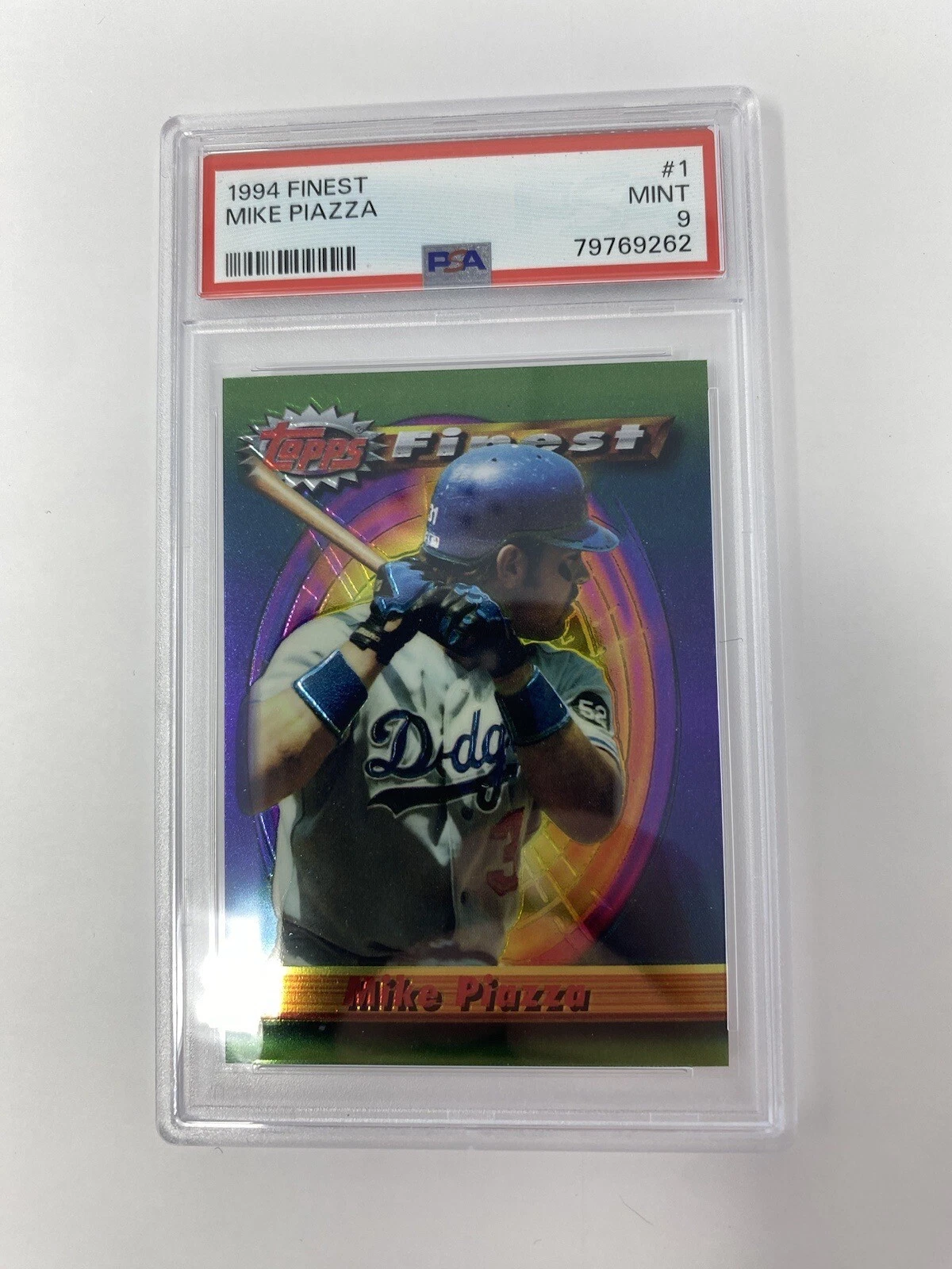 1994 Finest Mike Piazza 1 PSA 9