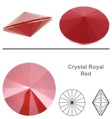 Superior PRIMERO 1122 Rivoli Round Crystals Foiled * Many Colors & Sizes - Image 1 of 2