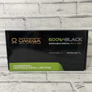 Omega Black 600W Digital Dimmable Ballast for HPS Grow Light Bulb. - Picture 1 of 6