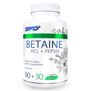 SFD Nutrition SFD BETAINE HCL + PEPSIN 120 Capsules - Picture 1 of 1