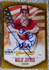 Anaheim Angels Wally Joyner Signed 2013 Panini USA Baseball Auto Card