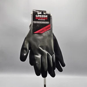 Guantes de trabajo recubiertos de nitrilo resistentes al agua Grease Monkey X-Large #25528 - Imagen 1 de 5