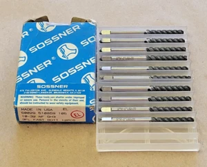 SOSSNER TAP 10-32 NF GH3 FAST BOTT 50029 510859 3FLUTE, 10 PCS. - Picture 1 of 7