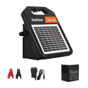 MINI250 Solar Electric Fence Charger with Day or Night Mode, 0.18Joule Portab... - Picture 1 of 1