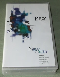 PROMO! SEALED! Japan OFFICIAL VHS video tape NEW ORDER PFD Live In Tokyo NTSC - Picture 1 of 3