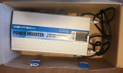 CENTECH 60635 5000 WATT CONTINUOUS 10,000 WATT PEAK POWER INVERTER - Image 1 of 4