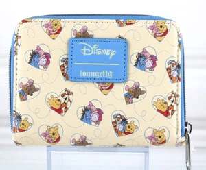 Loungefly Winnie The Pooh Hugs Mini Zipper Wallet Womens Faux Leather New 2024 - Bild 1 von 13