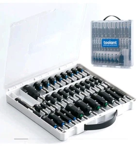 Nib New TOOLANT Magnetic Nut Driver Bit Set For Impact Driver  34 pieces  - Picture 1 of 3