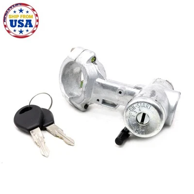Fit Nissan Sunny Sentra Laurel Spirit B12 Sedan Ignition Switch Lock & Keys Assy - Image 1 of 4